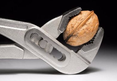 Påskenøtter som skal knekkes