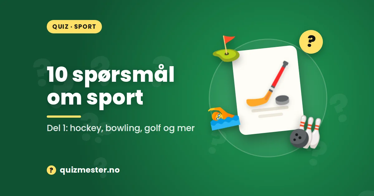 10 spørsmål om sport del 1