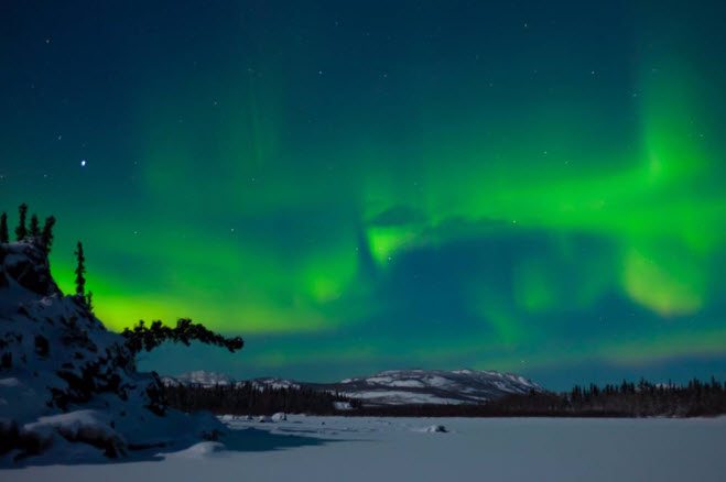 Nordlys eller aurora borealis