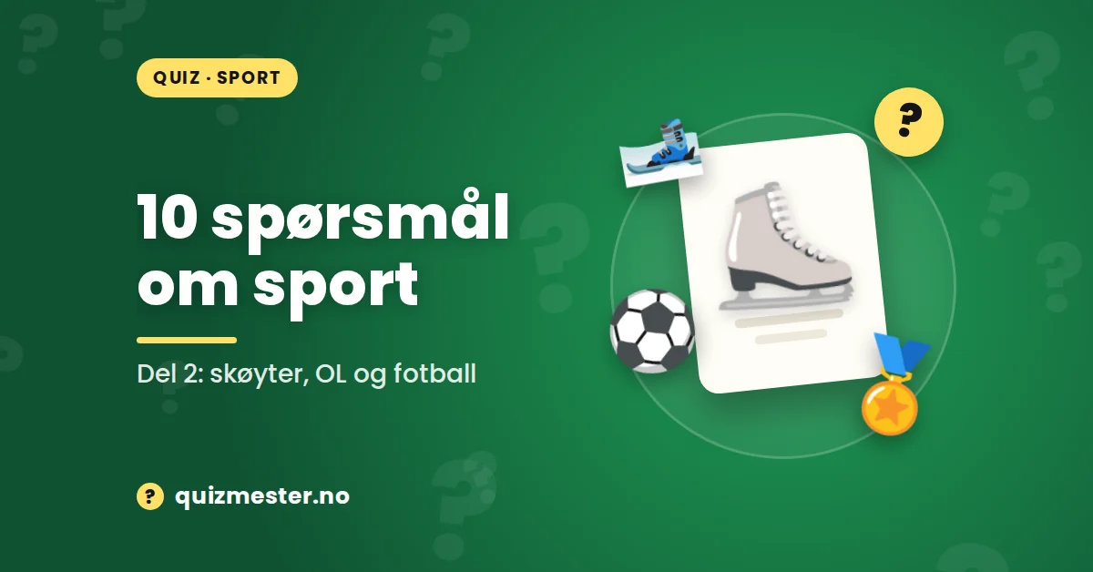 10 spørsmål om sport del 2