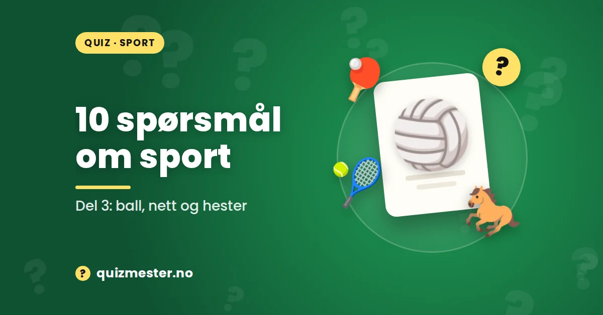 10 spørsmål om sport del 3