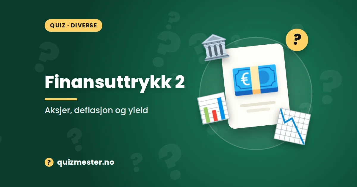 Finansuttrykk 2