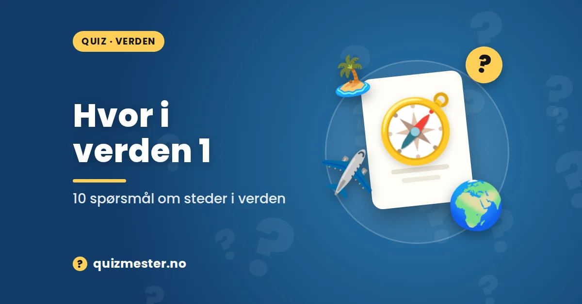 Hvor i verden 1
