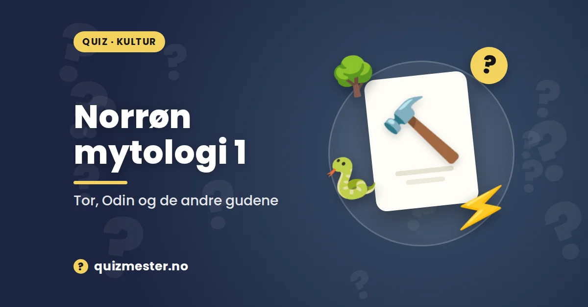Norrøn mytologi 1