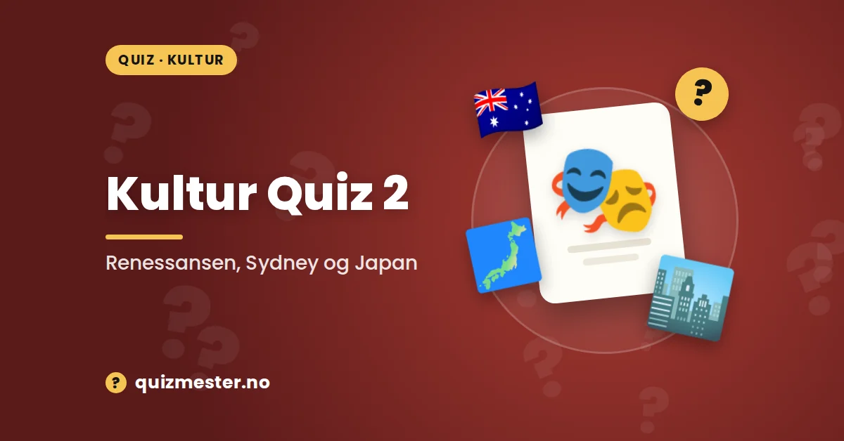 Kultur Quiz 2
