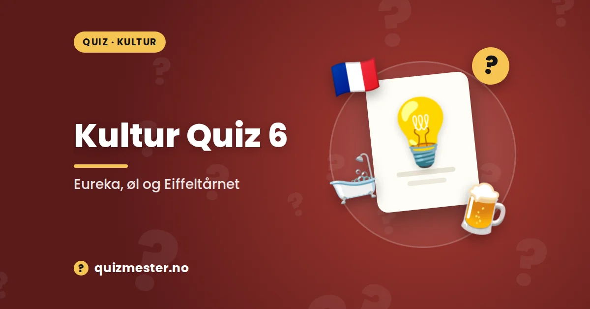 Kultur Quiz 6