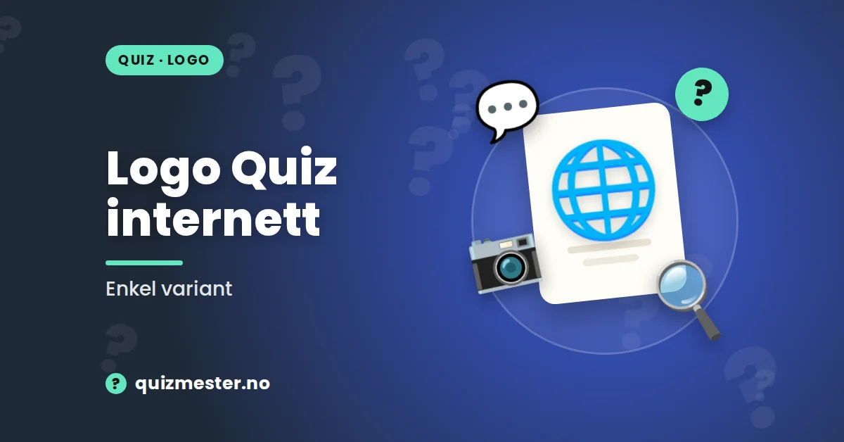 Logo Quiz internett - Enkel variant