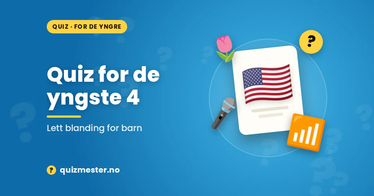 Quiz for de yngste - 4
