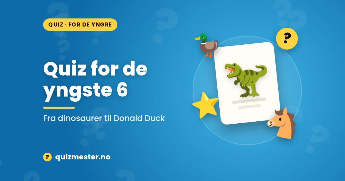 Quiz for de yngste - 6