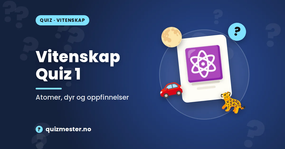 Vitenskap Quiz - 1