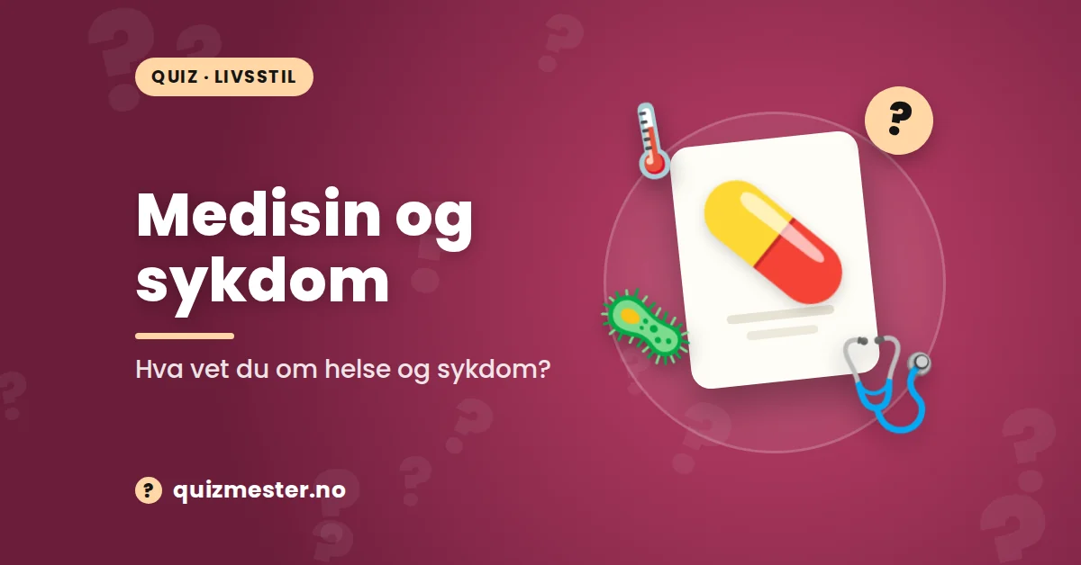 Medisin og Sykdom