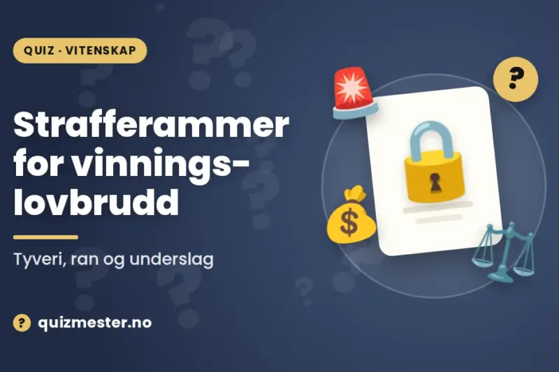 Strafferammer for Vinningslovbrudd