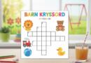 barn kryssord