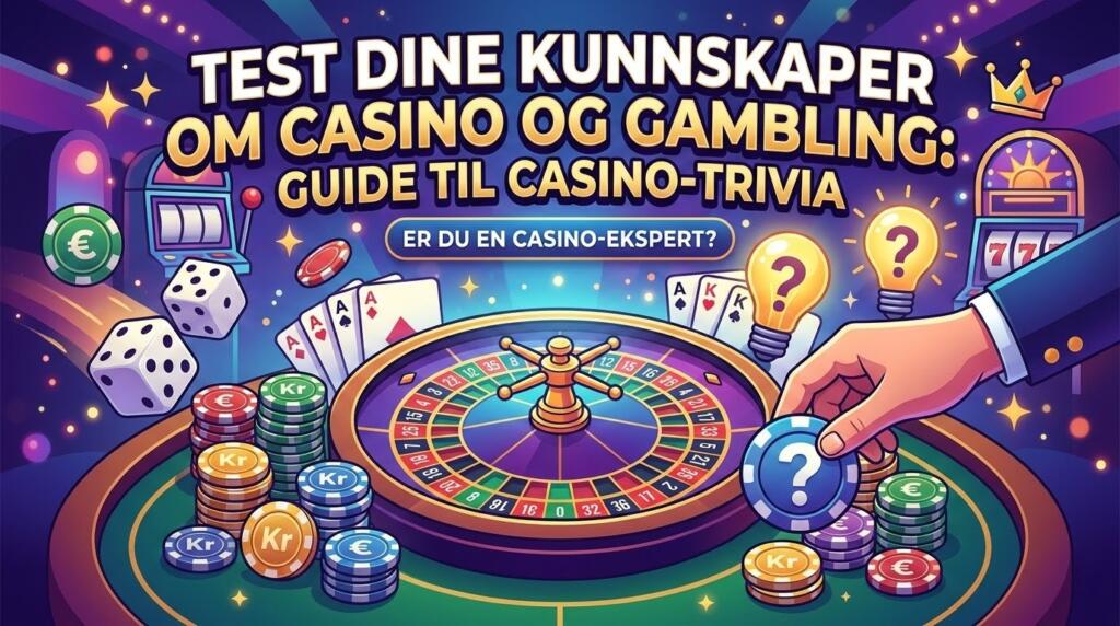 Test dine kunnskaper om casino og gambling: guide til casino-trivia