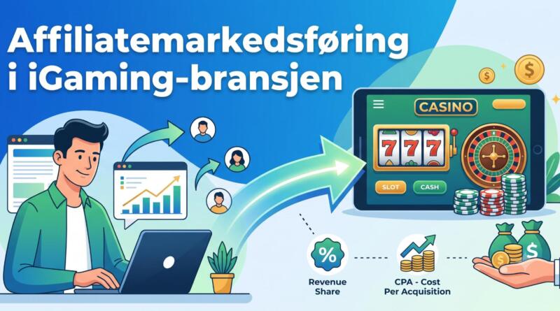 Affiliatemarkedsføring i iGaming-bransjen