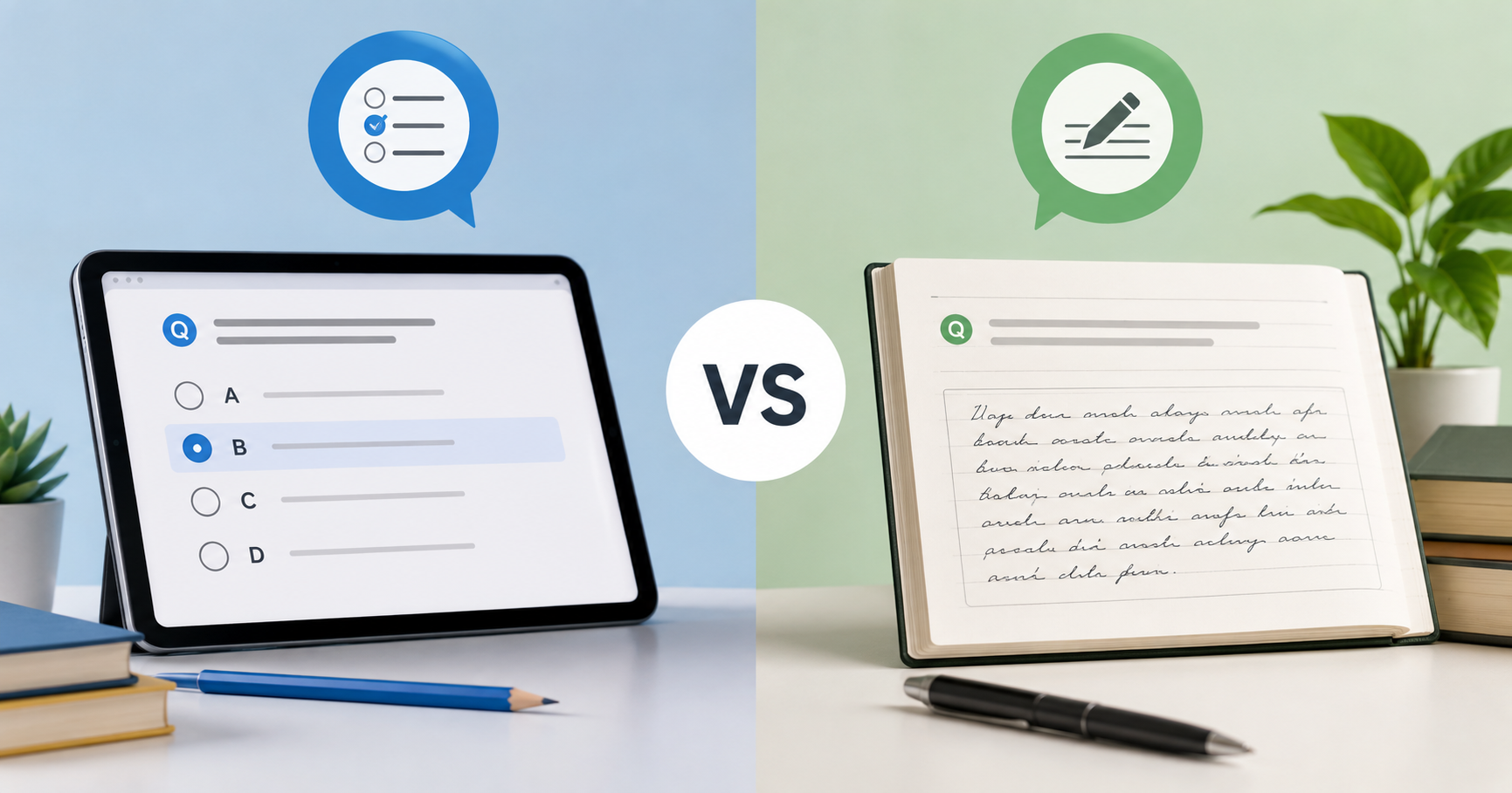 Quiz Med Flervalgssvar Vs. Quiz Med Åpne Svar: Hva Tester Kunnskapen Best?